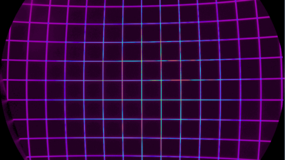distortion grid pattern_XRE Lens-false color