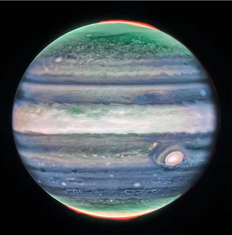 Jupiter_James Webb infrared