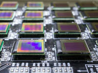microLED displays in production