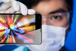 smartphone display inspector_color burst smartphone display inspector_color burst