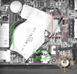 assembly inspection example closeup assembly inspection example closeup