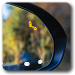 vehicle mirror indicator lights