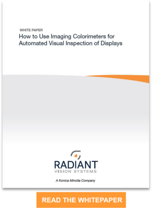 Read the WP_Colorimeters for AVI of Displays Read the WP_Colorimeters for AVI of Displays