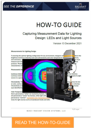 Read the How-To_Capturing Measurement Data for LEDs