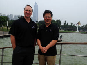 2014 Doug Kreysar, CEO, and Li Sun, Technical Director of Asia, Meeting Suzhou 2014 Doug Kreysar, CEO, and Li Sun, Technical Director of Asia, Meeting Suzhou