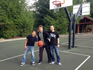 2014 Radianteers Play Basketball on Lunch Break 2014 Radianteers Play Basketball on Lunch Break