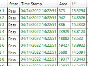 ACIS_Software_Lab_measurement_values