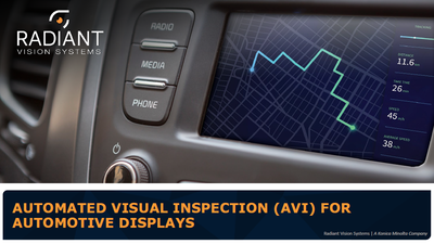 Presentation - Automated Visual Inspection for Automotive Displays