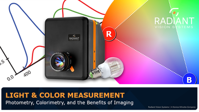 Presentation - Light and Color Measurment and Imaging Benefits Presentation - Light and Color Measurment and Imaging Benefits