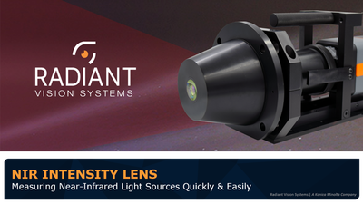 Presentation - NIR (Near-Infrared) Intensity Lens Presentation - NIR (Near-Infrared) Intensity Lens