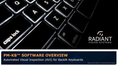 Presentation - PM-KB Illuminated Keyboard Testing Software Overview