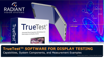 Presentation - TrueTest Software for Display Testing Presentation - TrueTest Software for Display Testing