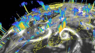 Lidar + radar weather forecasting