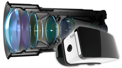 Novel Optical System for XR Display Testing