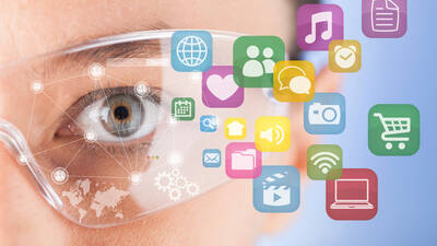 spatial computing - interactive concept