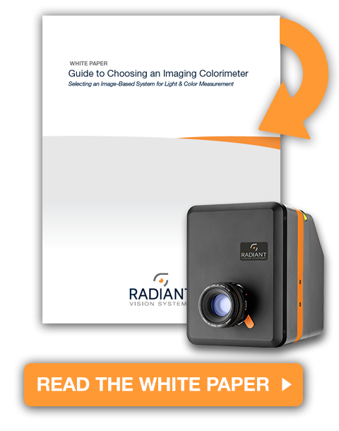 Whitepaper - Guide to Choosing an Imaging Colorimeter Whitepaper - Guide to Choosing an Imaging Colorimeter