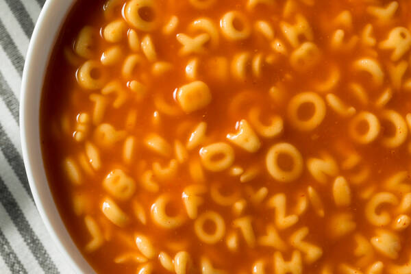 Alphabet soup