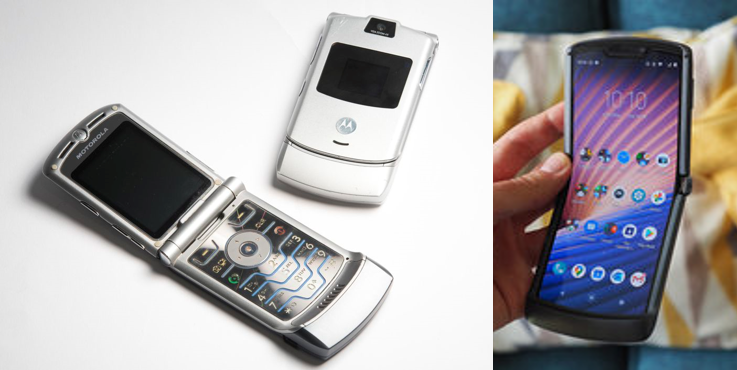 Motorola Razr phone models