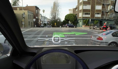 Toyota_head-up display_HUD concept