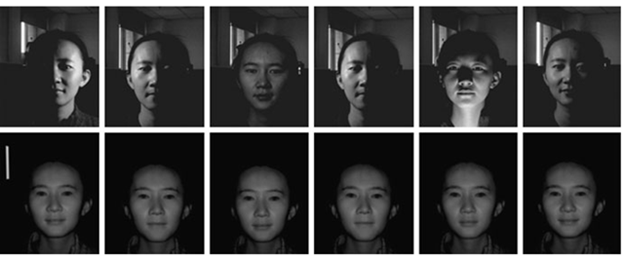 Comparison of photo lighting and NIR facial capture