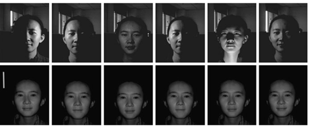 Comparison of photo lighting and NIR facial capture Comparison of photo lighting and NIR facial capture