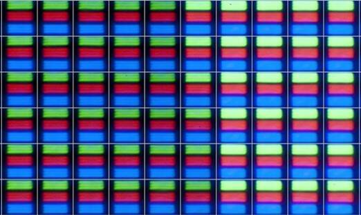 Television pixels