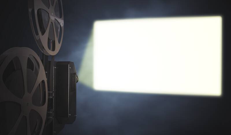 Cinema film projector
