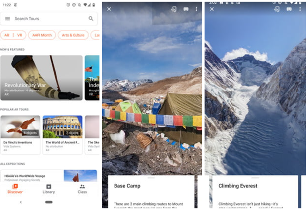 Google expeditions screenshot