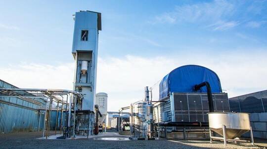 carbon DAC plant in BC