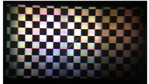 diffractive waveguide projection_checkerboard