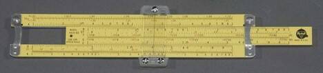 Slide rule_NASA Apollo 13 mission