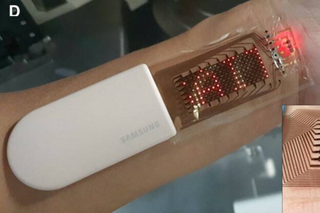 stretchable display_heart sensor film_photo