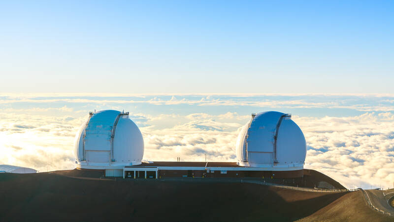 Keck Observatory, Hawaii USA