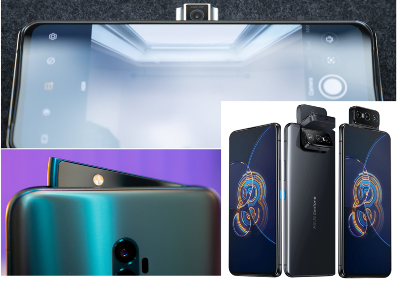 smartphones with pop-up cameras