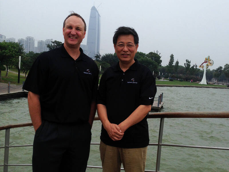 2014 Doug Kreysar, CEO, and Li Sun, Technical Director of Asia, Meeting Suzhou 2014 Doug Kreysar, CEO, and Li Sun, Technical Director of Asia, Meeting Suzhou