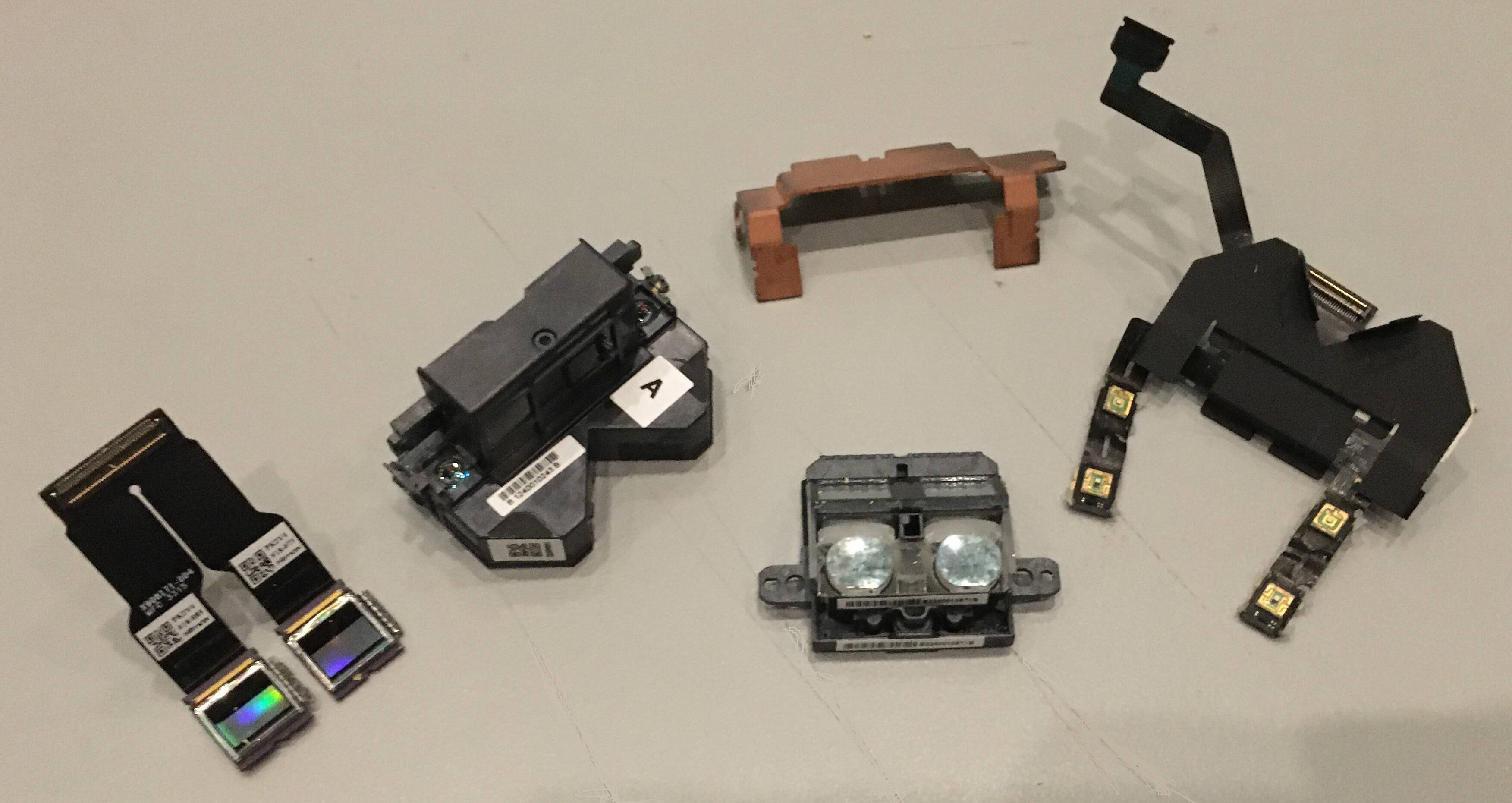 Hololens Two disassembled Hololens Two disassembled