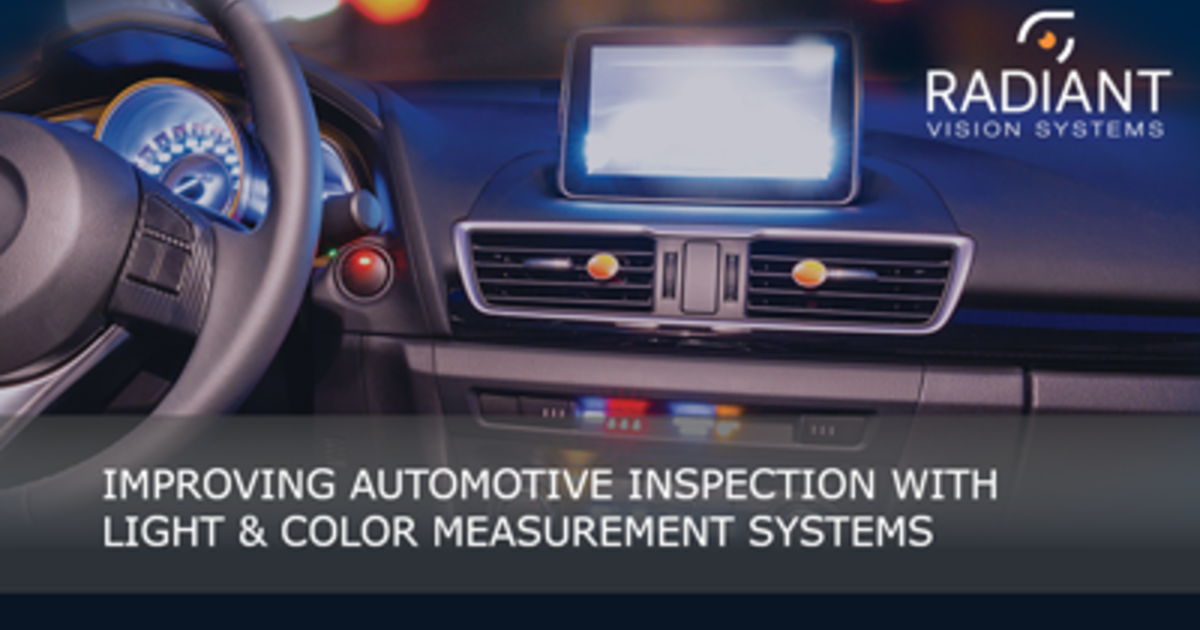 Improving Automotive Inspection with Light & Color Measurement Systems ...