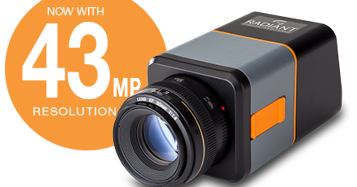 Radiant Introduces New ProMetric® Y43 Imaging Photometer with 43